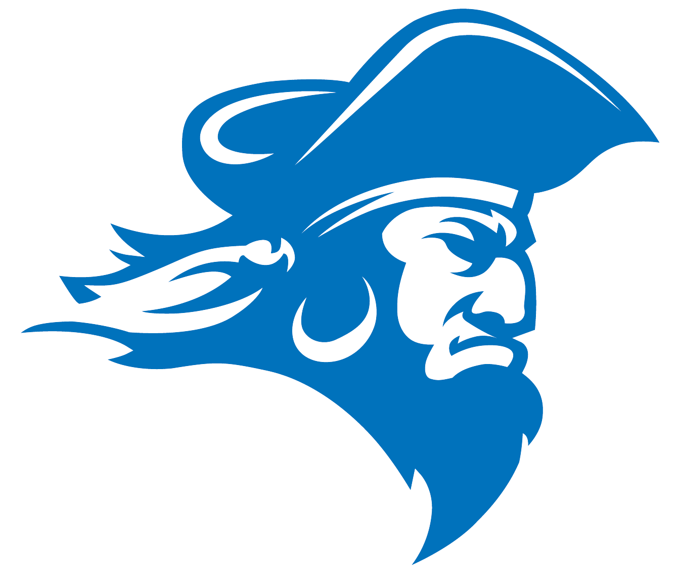 SMC Corsair Head Blue and White Logo